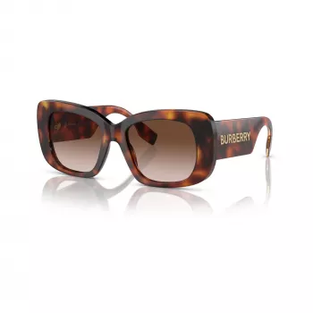 Burberry BE4410-331613 sieviešu kaķa acs saulesbrilles, Havana/Brūns gradients, 52/18/140 mm