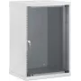 Intellinet 19 inch sienas montāžas tīkla skapis, Basic Line, 15U, 400 mm dziļums, pelēks RAL 9005 (716727)