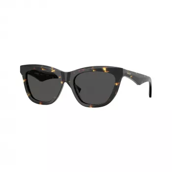 Burberry BE4435F412187 Sieviešu kvadrātveida saulesbrilles, Havana/Tumši pelēkas, 53mm