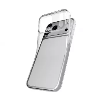 PURO vāciņš Apple iPhone 17 Pro Max caurspīdīgs TPU īpaši plāns 0,3 Nude