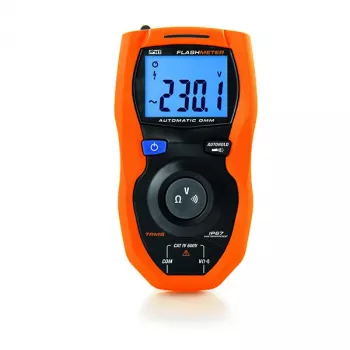 HT Instruments Flashmeter digitālais multimetrs, ūdensizturīgs (IP67), CAT IV 600V, 4000 rādījumi, True RMS 1010605