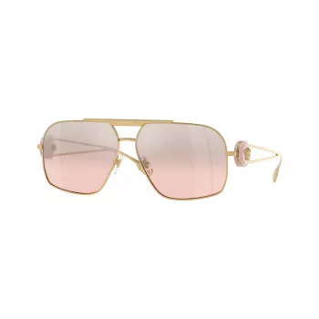 Versace VE2269-10027E sieviešu saulesbrilles, gaiši zelta rāmis, brūnas gradienta lēcas, 60/14/140 mm