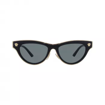 Versace VE2273-GB1-87 sieviešu saulesbrilles zelta/pelēkas 52mm