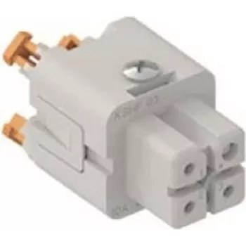 ILME CKSHF03 sieviešu ieliktnis 3P+PE sudraba SQUICH 10A 400V