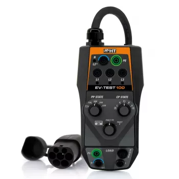 HT Instruments EV-TEST100 EV uzlādes stacijas testa adapteris Type 2 Mode 3 1010960