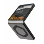 UAG Urban Armor Gear Mouve apvalks ar magnēta moduli Samsung Galaxy Z Flip8 - Ash (caurspīdīgi pelēks)/melns 214561113131