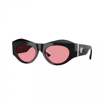 Versace VE4477U 532084 Sieviešu Saulesbrilles, Havanas Rāmis, Brūnas Gradienta Lēcas, 52mm