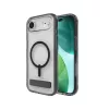 ZAGG Santa Cruz Snap KS apvalks ar statīvu iPhone Air MagSafe saderīgs (Jet Black)