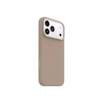 OtterBox Symmetry Series aizmugurējais vāciņš Apple iPhone 17 Pro Max - saderīgs ar MagSafe - kaktusa āda, magnēts, poliuretāns - Gray Comfort (bēšs) 77-99073
