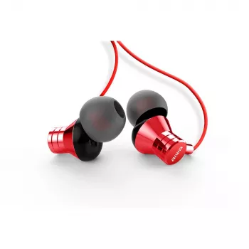 AIWA ESTM-50USB-C/RD austiņas ar mikrofonu, USB-A, sarkanas