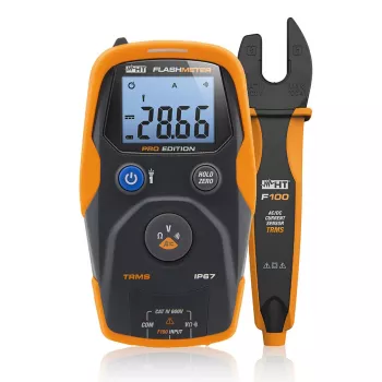 HT Instruments Flashmeter Pro TRMS digitālais multimetrs ar luksmetru un zibspuldzes ilguma mērīšanu 1010601