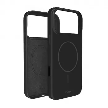 PURO Pulse vāciņš Apple iPhone 17 Pro - melns polikarbonāts, pret skrāpējumiem izturīgs PUIPC17P63PULSEBLK