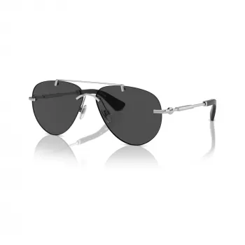 Burberry BE31511316876 sieviešu pilotastes saulesbrilles, zelta rāmis, brūnas gradienta lēcas, 60mm