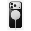 NOMAD magnētiskais ādas aizmugures vāciņš iPhone 17 Pro – saderīgs ar MagSafe, Horween āda, melns