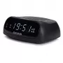 AIWA CR-09J FM pulksteņradio ar diviem modinātājiem, LED displejs, melns