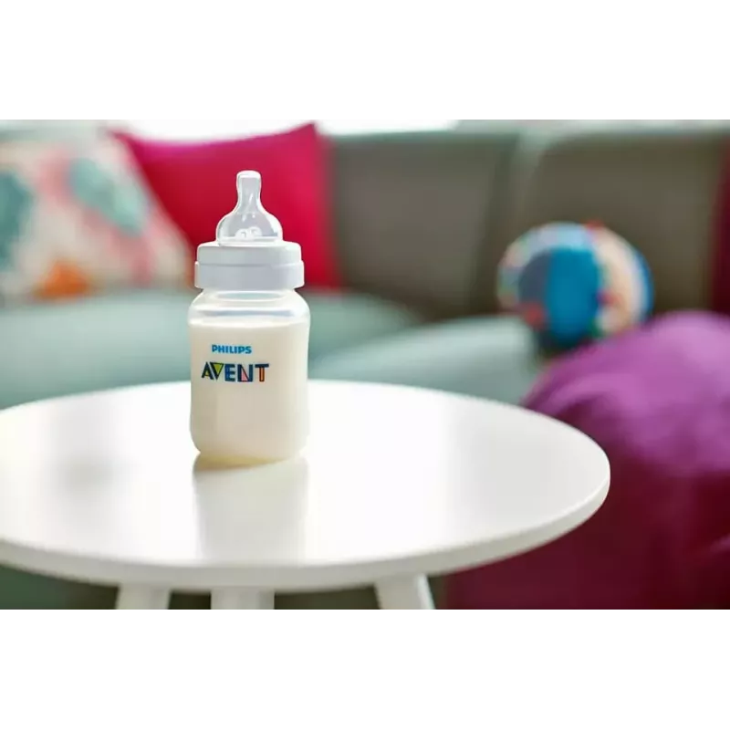 Philips Avent pretkoliku pudeles silikona knupīši, vidēja plūsma, 3M+, 2 gab.