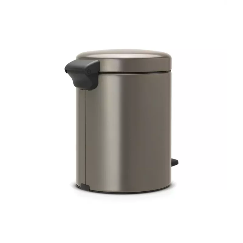 Brabantia NewIcon 5 litru pedāļa atkritumu tvertne, platīna