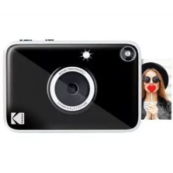 Kodak RODOMATICPBK digitālā momentuzņēmumu kamera 10MP ar iebūvētu zibspuldzi (melna)