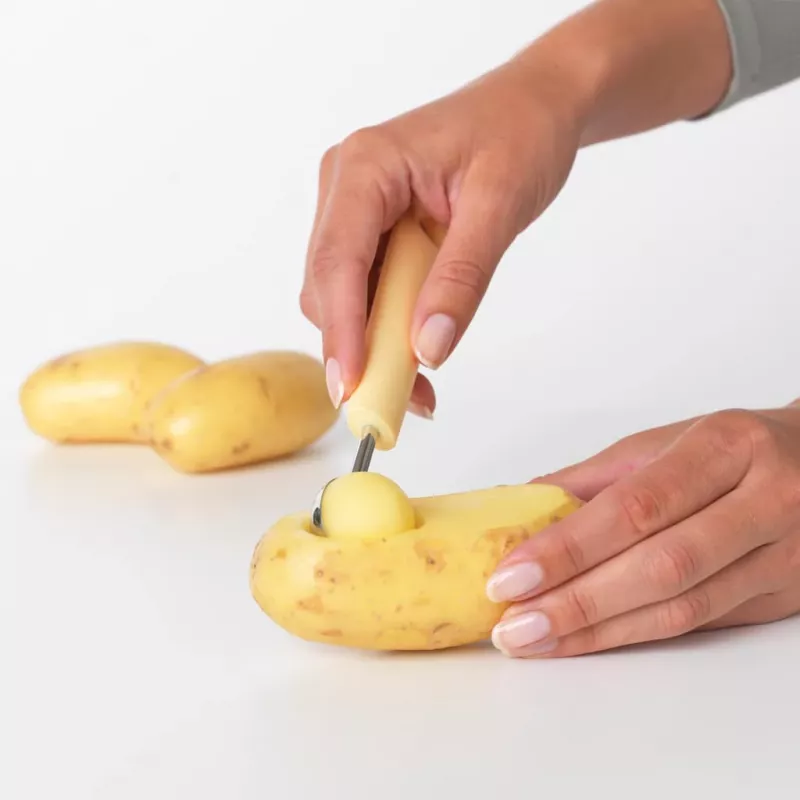 Brabantia melones smalcinātājs, vaniļas dzeltenā