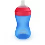 Philips Avent My Grippy mācību krūzīte ar mīkstu snīpi 300ml, 9M+, zila