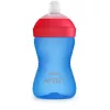 Philips Avent My Grippy mācību krūzīte ar mīkstu snīpi 300ml, 9M+, zila