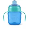 Philips AVENT Easy Sip treniņkrūze ar rokturiem, 6M+, 200ml, silikona snīpis, zaļa