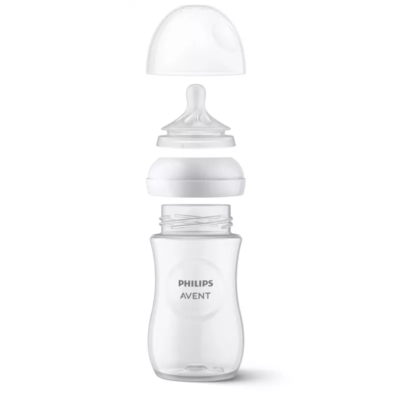 Philips AVENT Natural Response silikona zīdaiņu pudelīšu knupīši biezai barībai, 6M+, 2 gab.