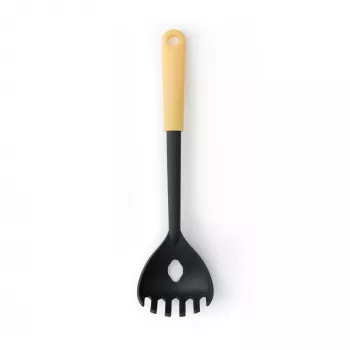 Brabantia Spaghetti Server, Vanilla Yellow, Neilons, Karstumizturīgs, Droši mazgājams trauku mašīnā