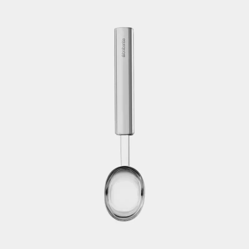 Brabantia matēta tērauda saldējuma karote