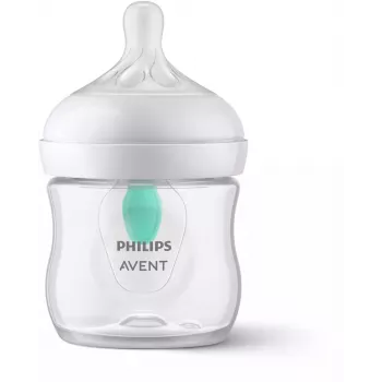 Philips Avent Natural Response pretkoliku zīdaiņa pudelīte ar AirFree ventilāciju, 125 ml, jaundzimušā Flow 1, 0m+