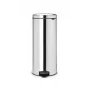Brabantia NewIcon pedāļa atkritumu tvertne 30L Brilliant Steel