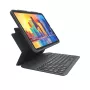 ZAGG klaviatūras maciņš iPad Air/Pro 11 - Bluetooth, ar apgaismojumu, noņemams, melns