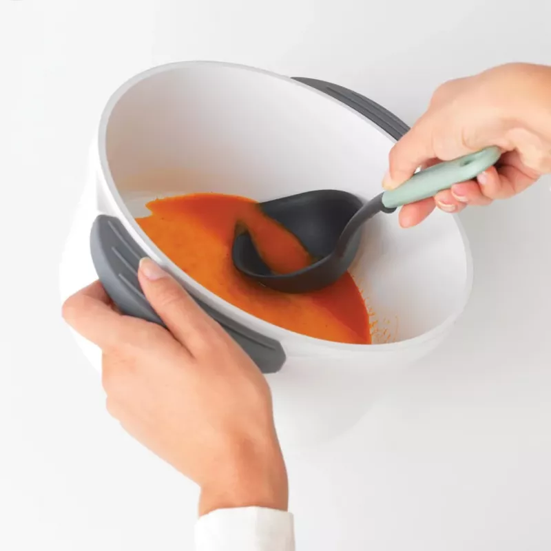 Brabantia Tasty+ zupas kauss ar iebūvētu skrāpi, Jade Green