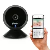 Alecto SMARTBABY5BK digitālais video mazuļa monitors, 2,4 GHz FHSS, 2,4 inch krāsu LCD, nakts redzamība, divvirzienu saziņa, temperatūras sensors, šūpuļdziesmas, VOX, melns