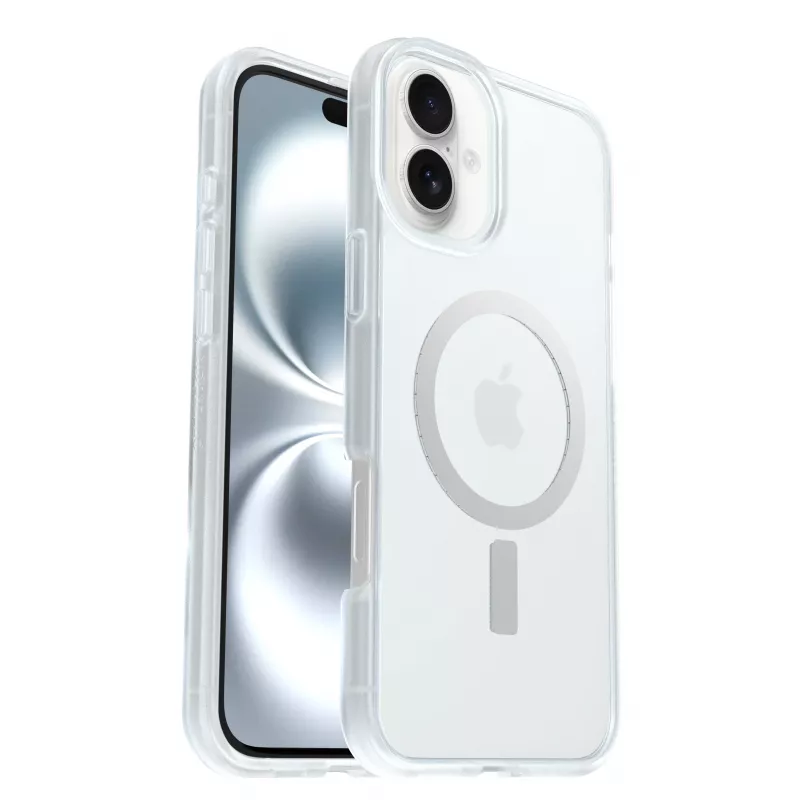 OtterBox React MagSafe apvalks Apple iPhone 16 Plus - caurspīdīgs