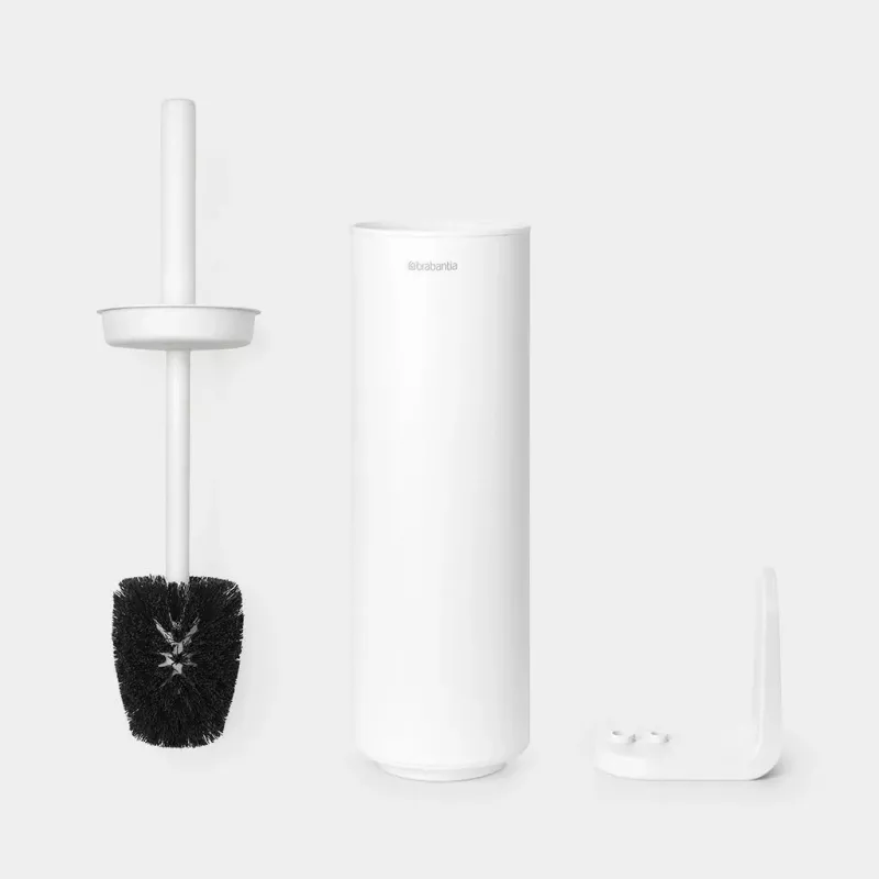 Brabantia ReNew tualetes birste ar turētāju, Mineral White