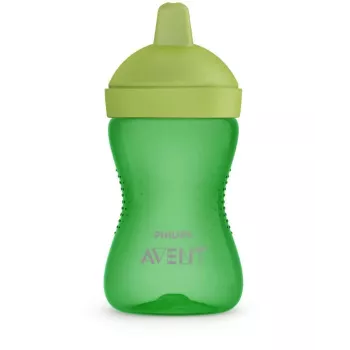 Philips AVENT My Grippy treniņkrūze ar cietu snīpi 300ml, 18M+, zaļa