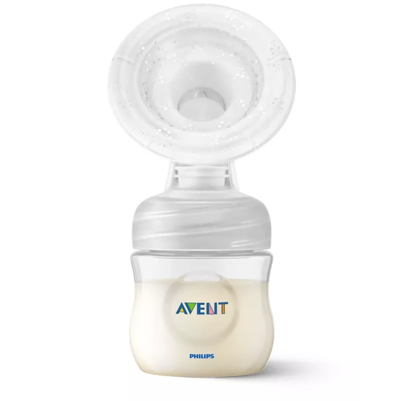 Philips Avent Lotus manuālais krūts sūknis ar 3 uzglabāšanas trauciņiem un adapteri