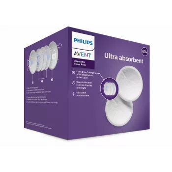 Philips Avent vienreizlietojamie krūšu ieliktņi SCF254/61 (60 gab.)