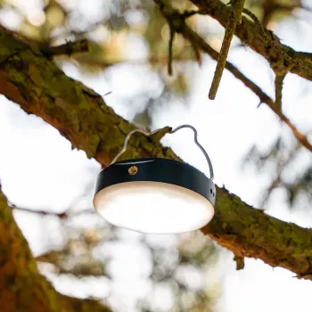 Aqiila Powerbird BL10 10000mAh 20W pārnēsājamais akumulators ar LED lampu - melns AQPBPBIBL1SG980