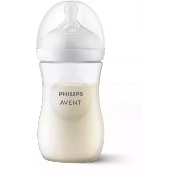 Philips AVENT Natural Response zīdaiņa pudelīte 260 ml, vidējas plūsmas knupītis, 1m+