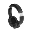 AIWA HST-220BT uz auss bezvadu Bluetooth austiņas, melnas