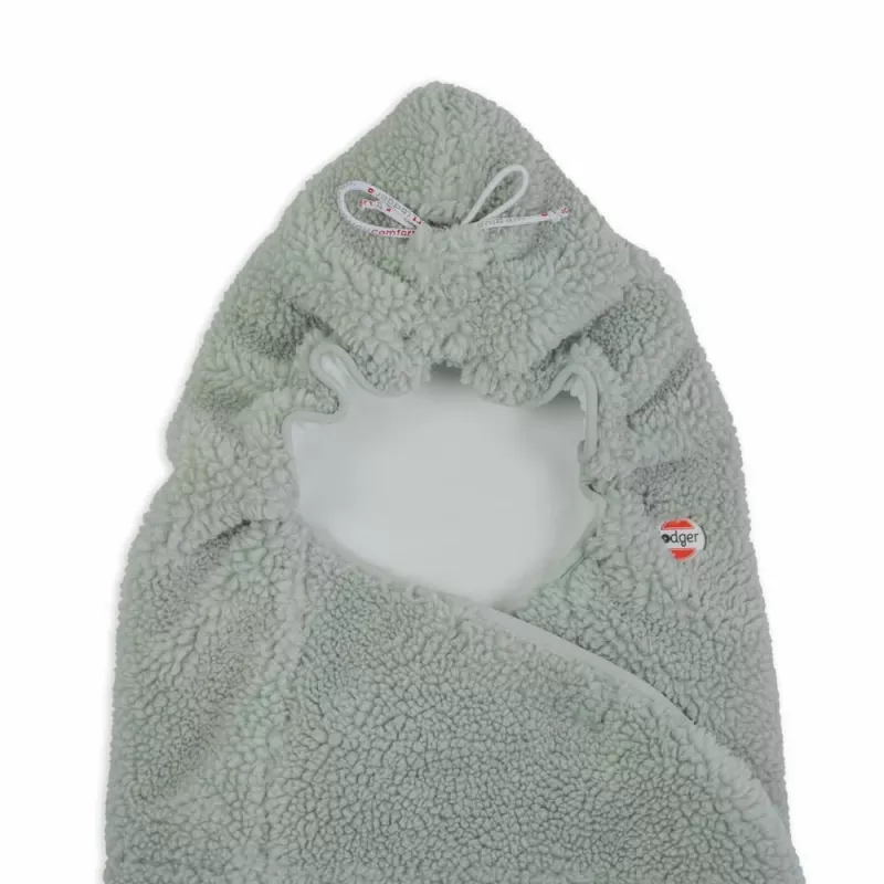 Lodger WPT 109 Wrapper Teddy Silk Touch autiņbiksīšu sega zīdaiņiem, krēmkrāsa