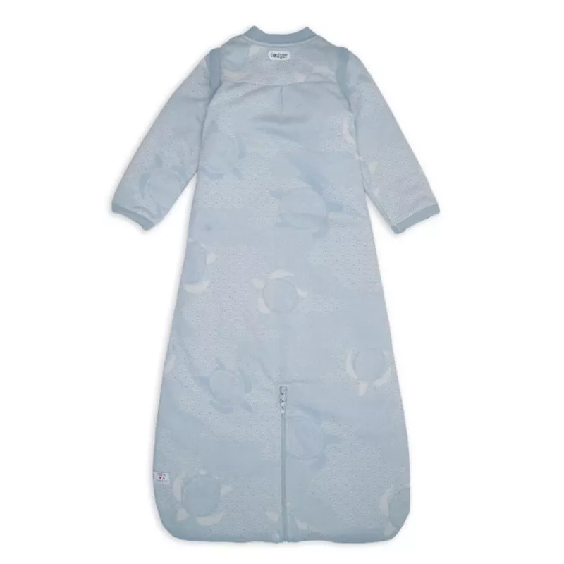 Lodger Hopper Matcha Turtle mazuļa guļammaiss ar noņemamām piedurknēm, Blue Fogg, 68/80