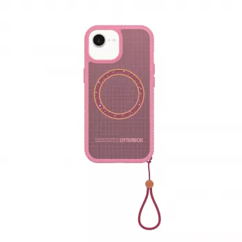 OtterBox Sole Series aizmugurējais vāciņš Xtra Hot Pink iPhone 13/14/15/16e ar MagSafe saderību