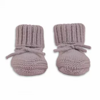 Lodger Slipper Merino vilnas mazuļu čības, rožu, 6-12 mēneši