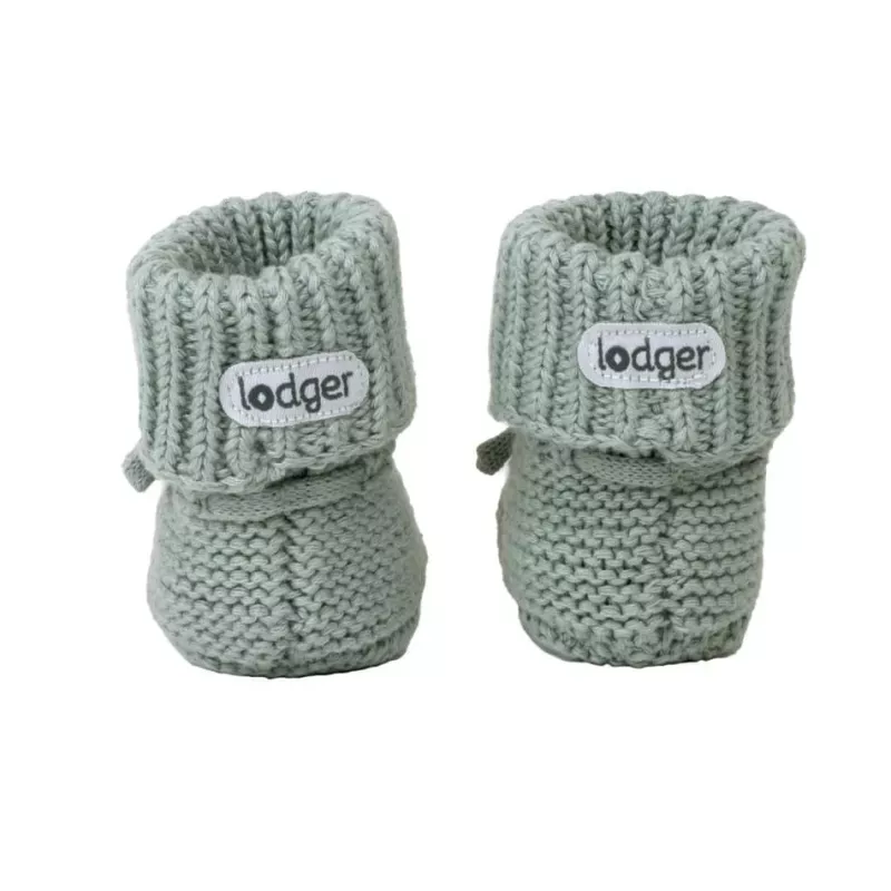 Lodger Slipper Knit zīdaiņu čībiņas Silk 0-6 mēneši