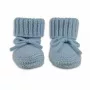 Lodger Slipper Merino vilnas mazuļu čības, Blue Fogg, 6-12 mēneši