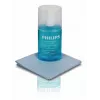 PHILIPS SVC1116B/10 ekrānu tīrīšanas komplekts LED, LCD, plazmas, OLED ekrāniem, viedtālruņiem, planšetdatoriem, klēpjdatoriem, televizoriem - 200 ml gēla aerosols + mikrošķiedras audums