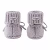 Lodger čības Merino vilnas zīdaiņu zābaciņi, Stone, 0-6 mēneši